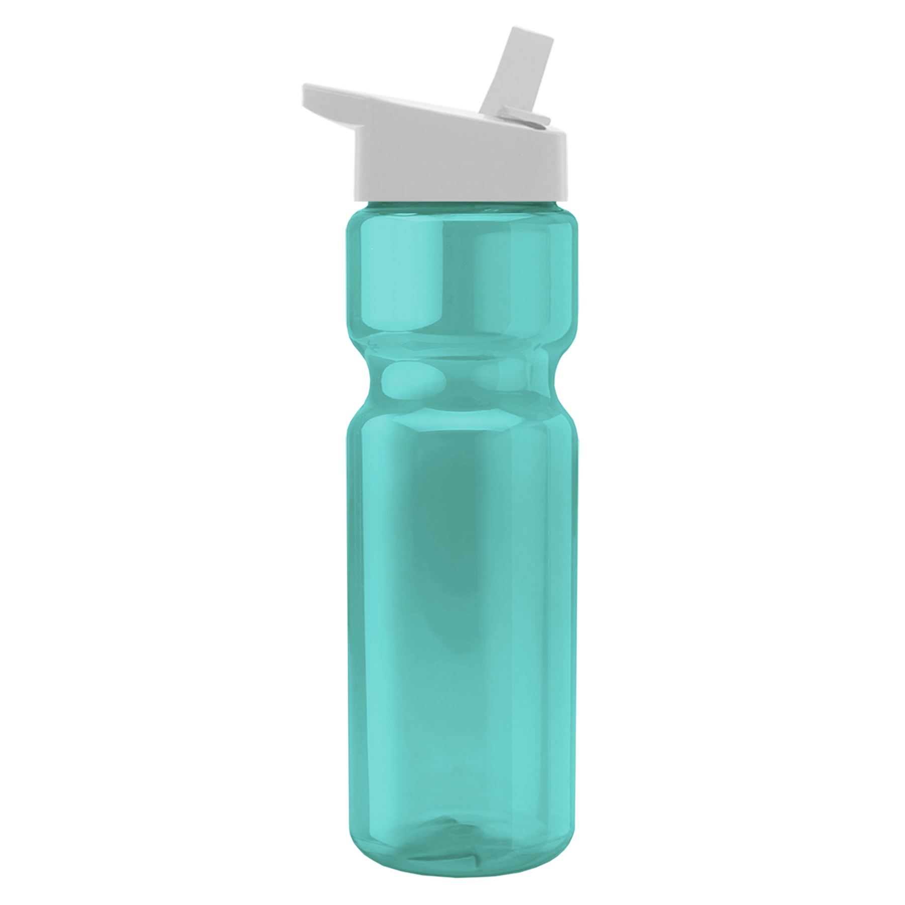 Champion - 28 oz. Transparent Bottle with Flip Straw Lid 19