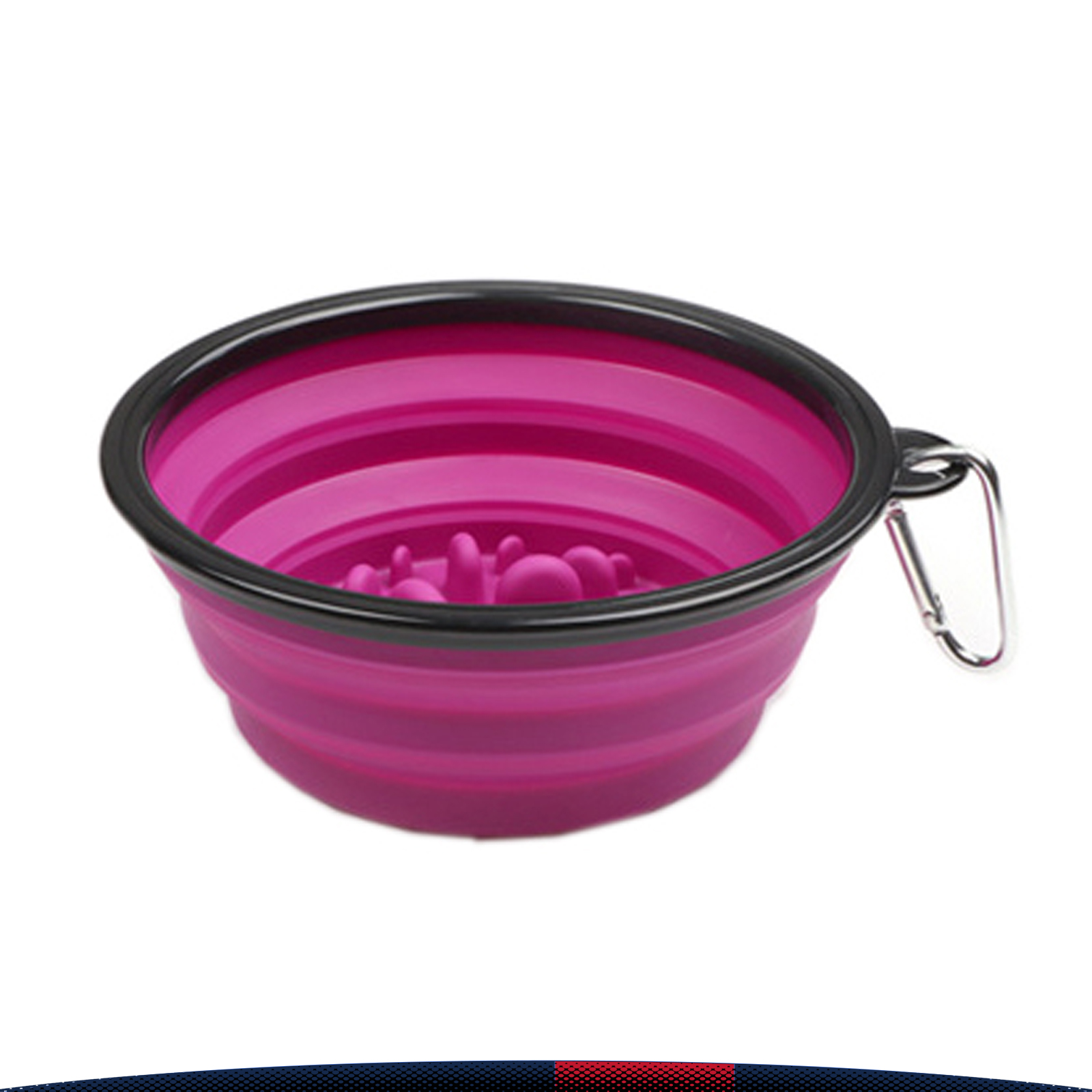 Foldable Slow Feeder Pet Bowl 7