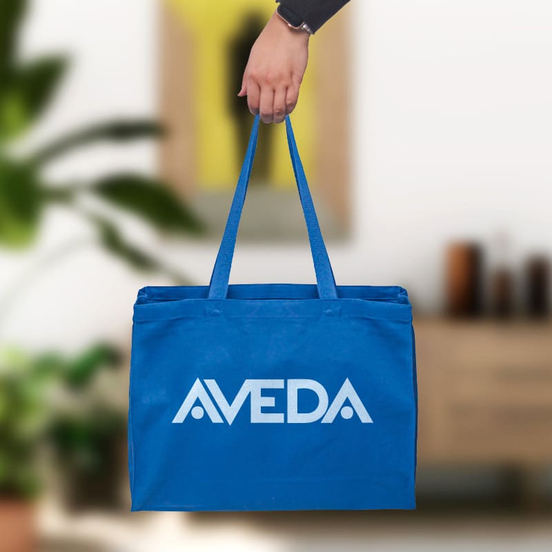 Custom Full Gusset Heavy Canvas Tote Bags, custom tote bag with logo imprint 15