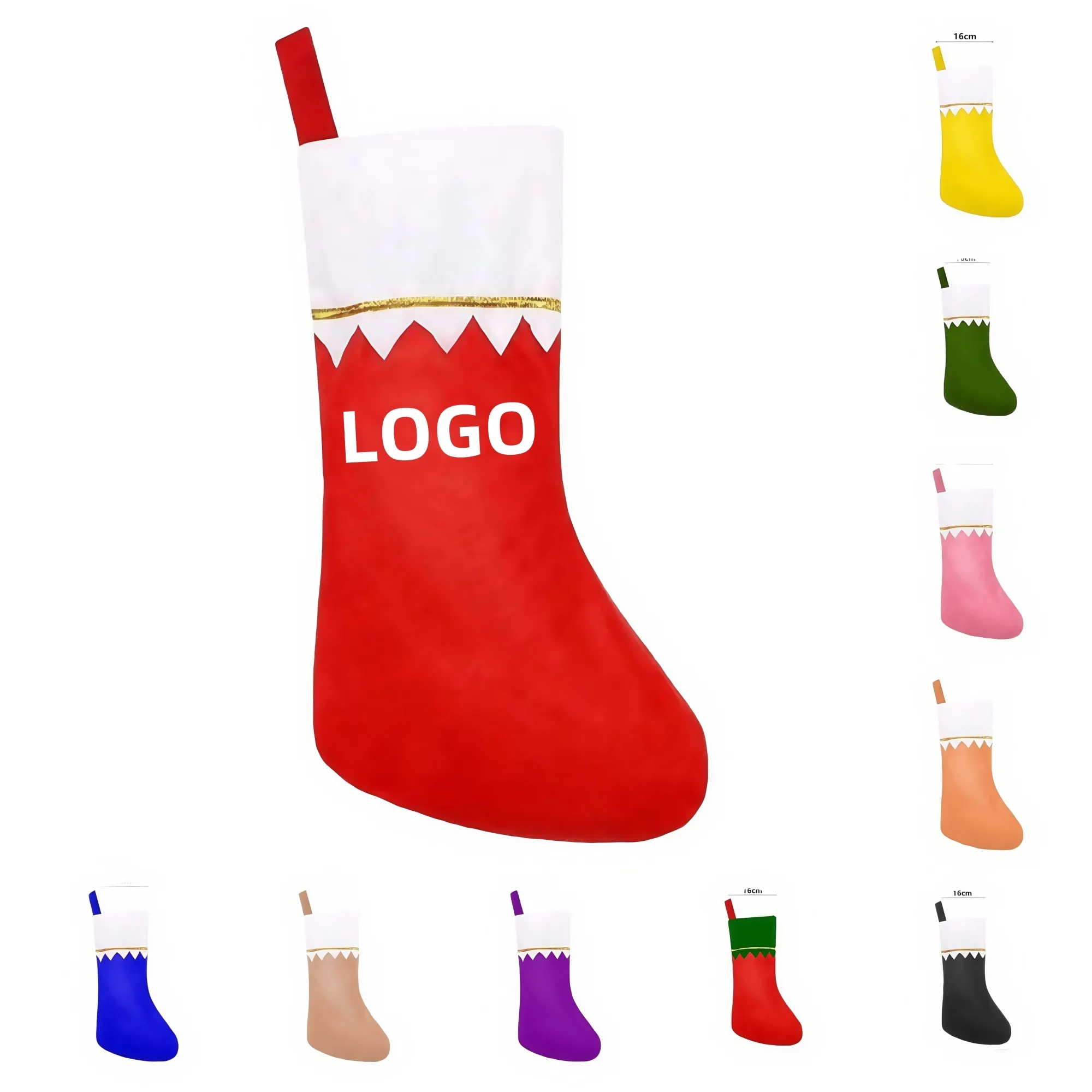 Christmas Stocking Nonwoven Hanging Bag 1