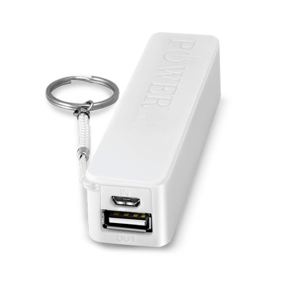 Graham Photo Power Bank UL Listed w/ Key Chain - 2200mAH 6