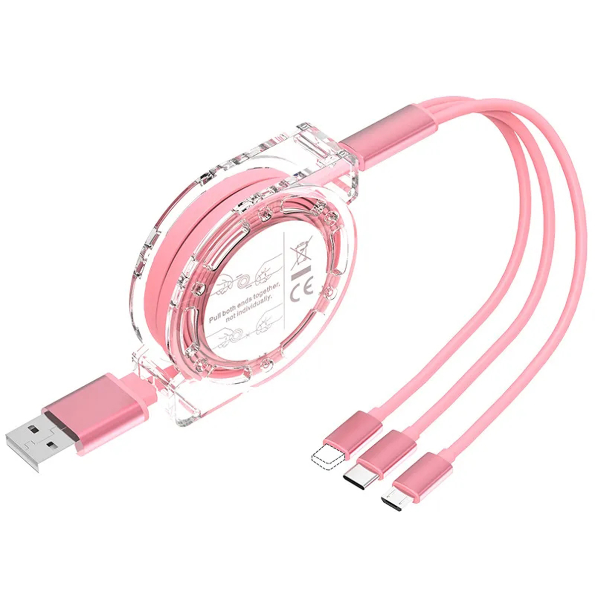 Durable 3 in 1 USB Charging Cable For Daily Carry 6