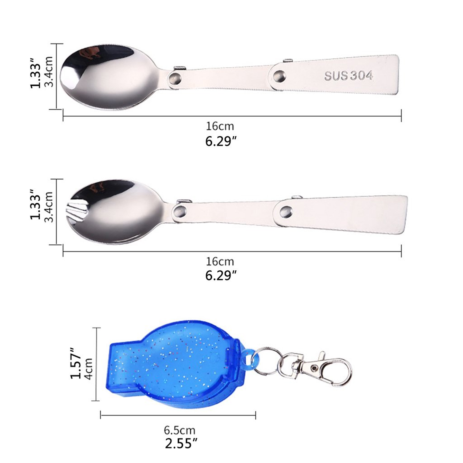 Portable Folding Spoon 1