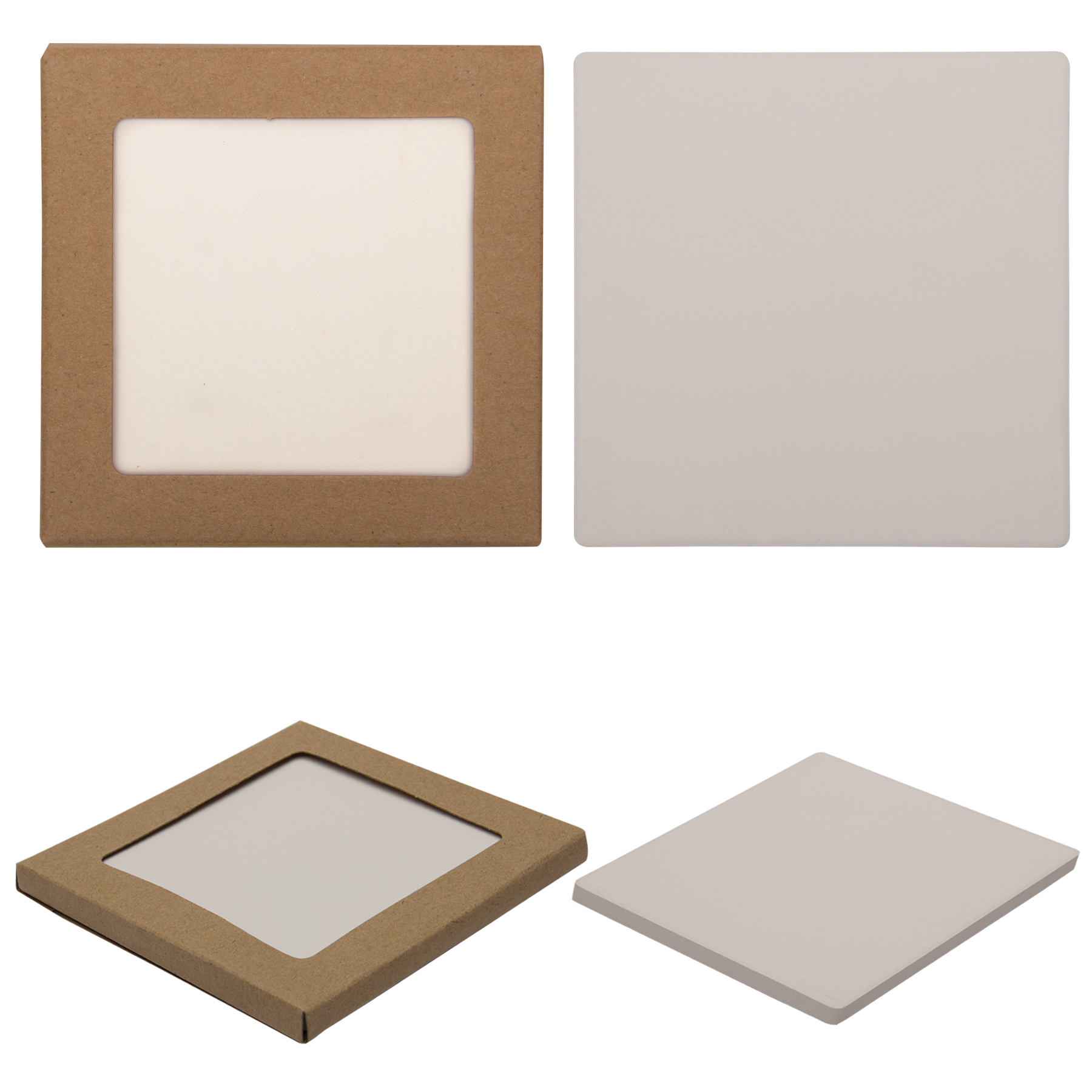 Single Square Stone Coaster 9