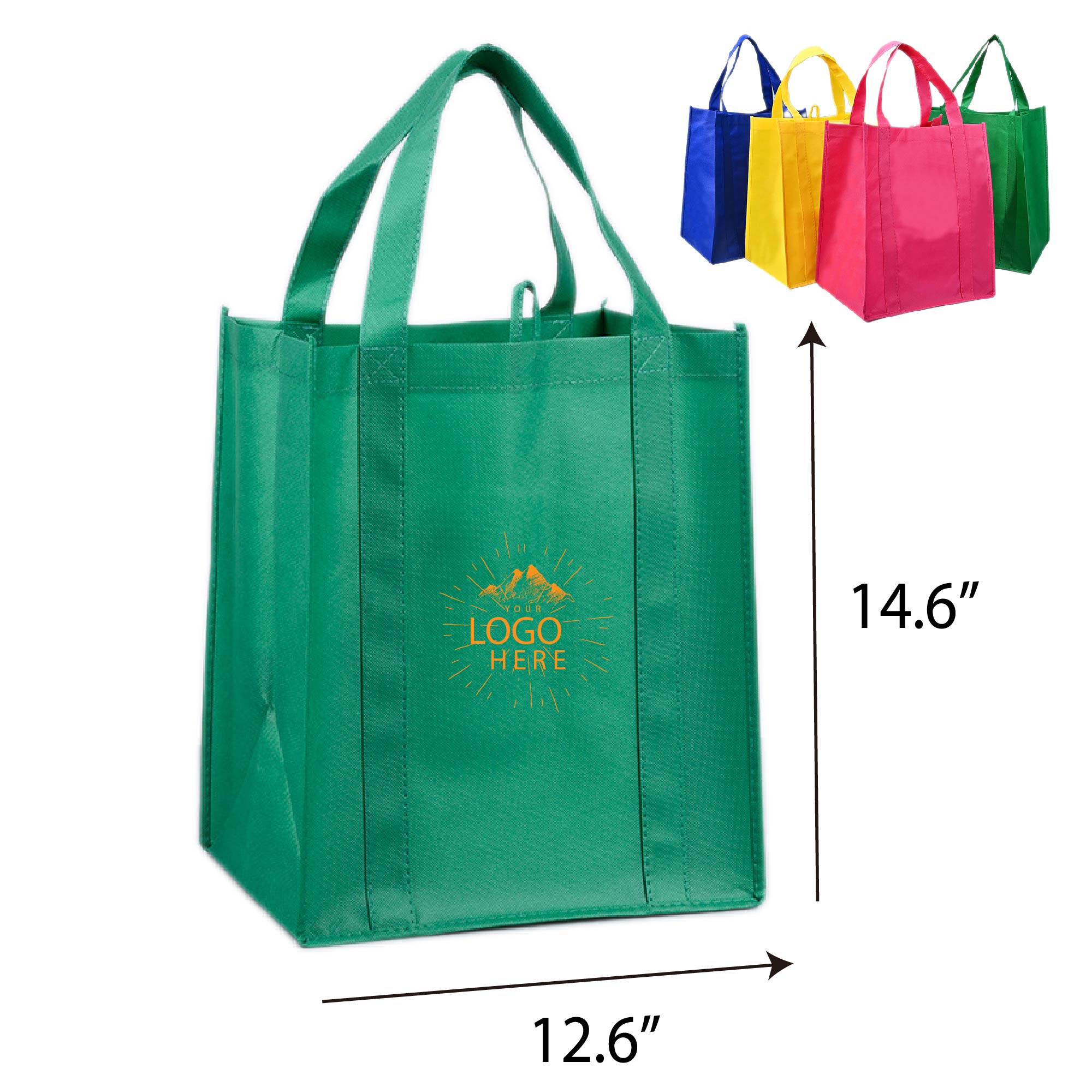 Non-woven Budget Shopper Tote Bag 2