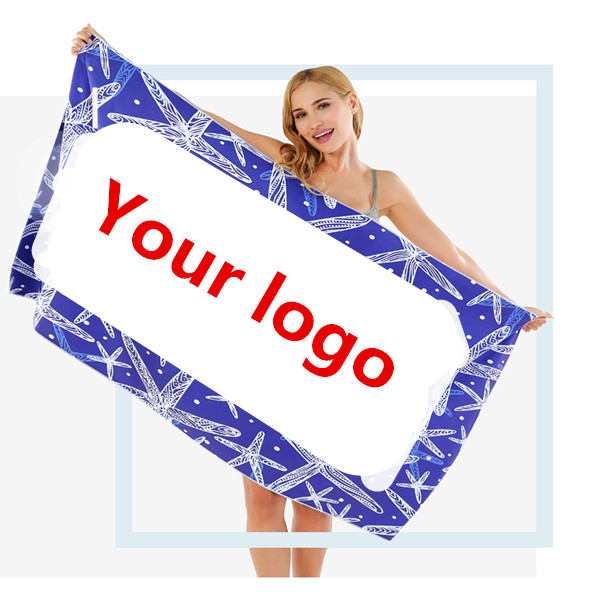 Digital printing polyester beach towel 3