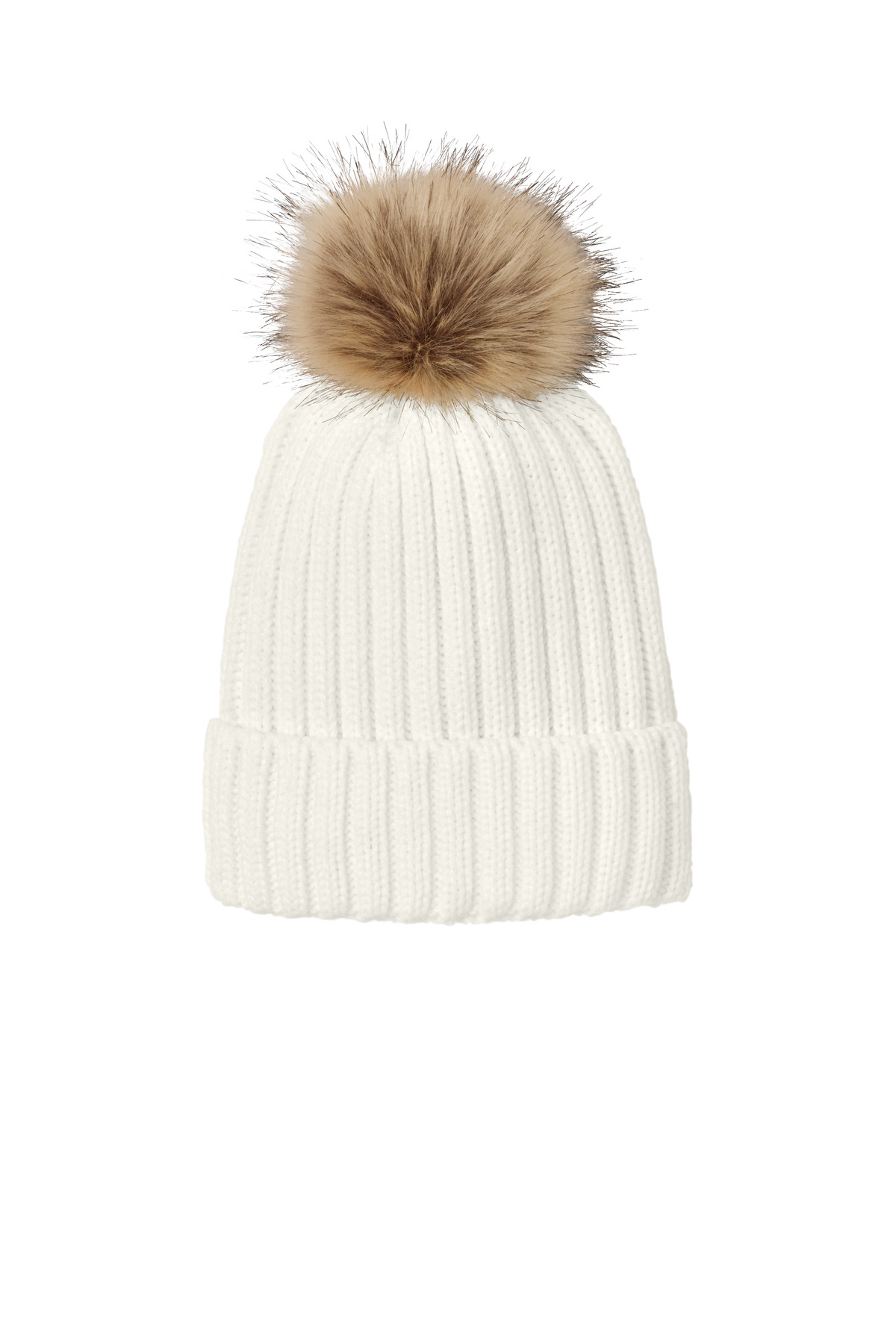Port Authority Faux Fur Pom Beanie C990 11