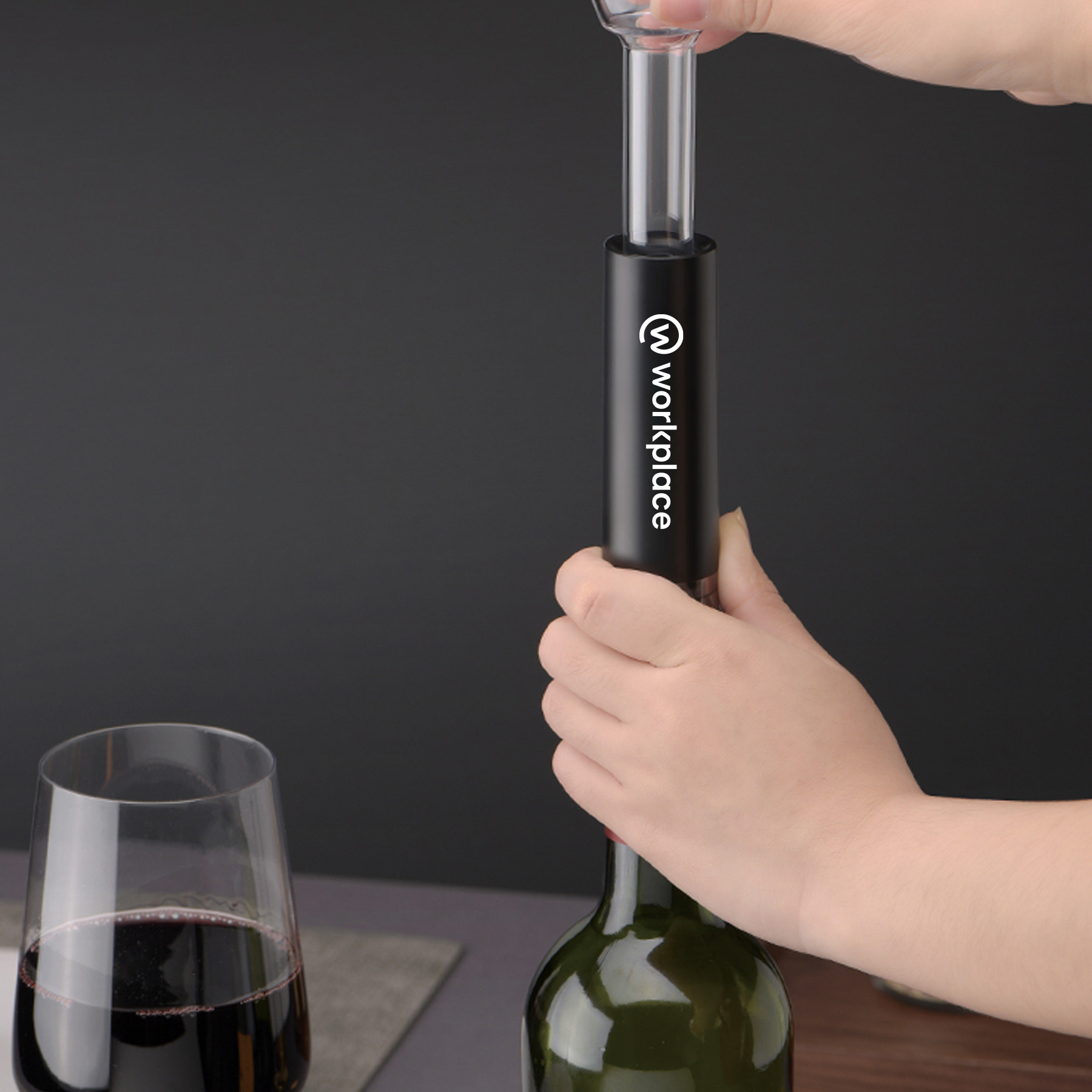 WineVault One Pump, One Plug - Wine Preserver with Date Marker 9