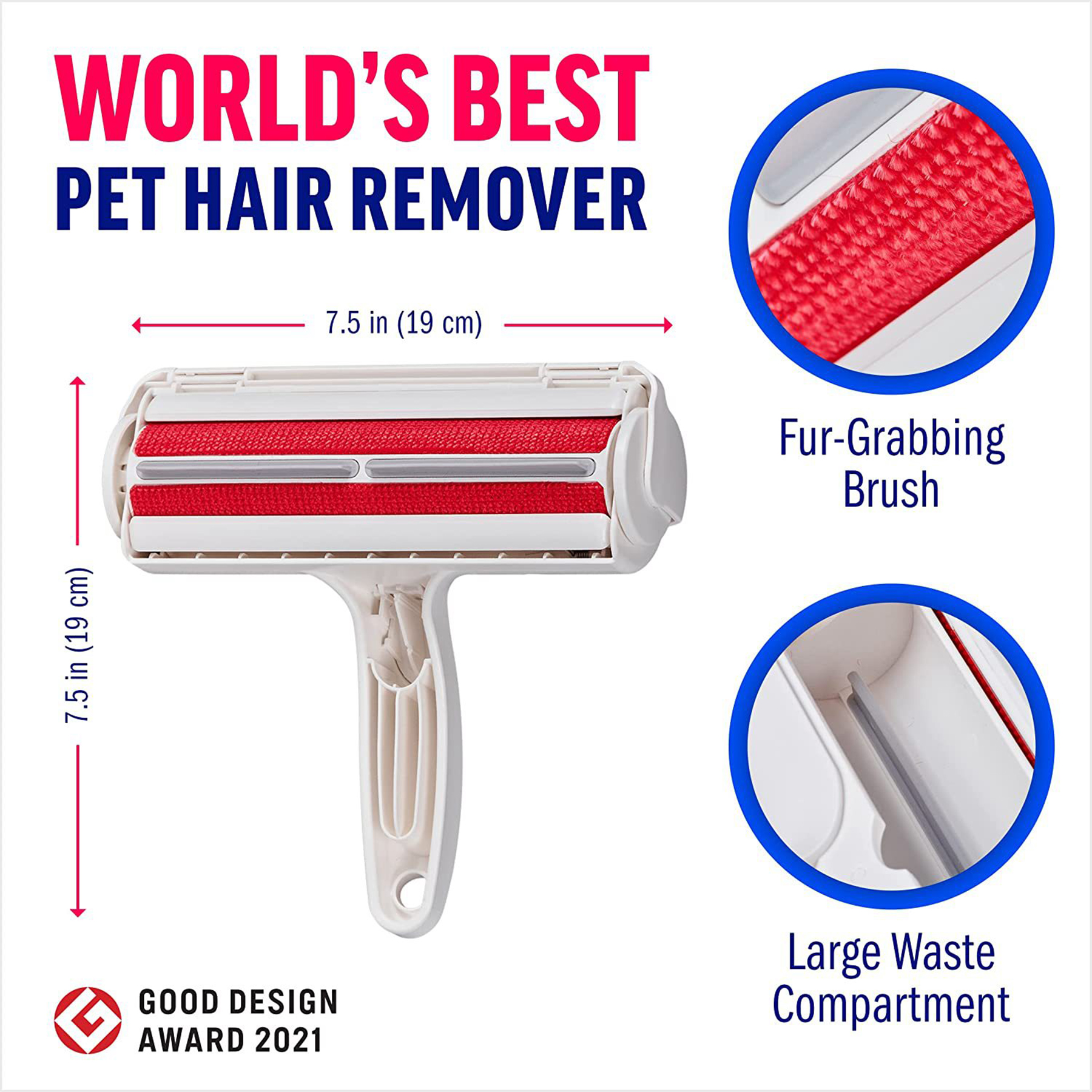 Pet Hair Roller Remover 3