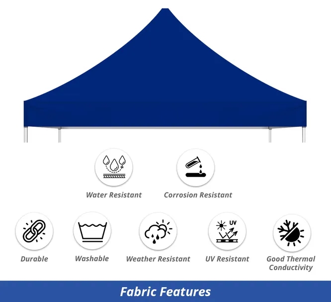 Blue Canopy Tent (Topper + Frame) 2