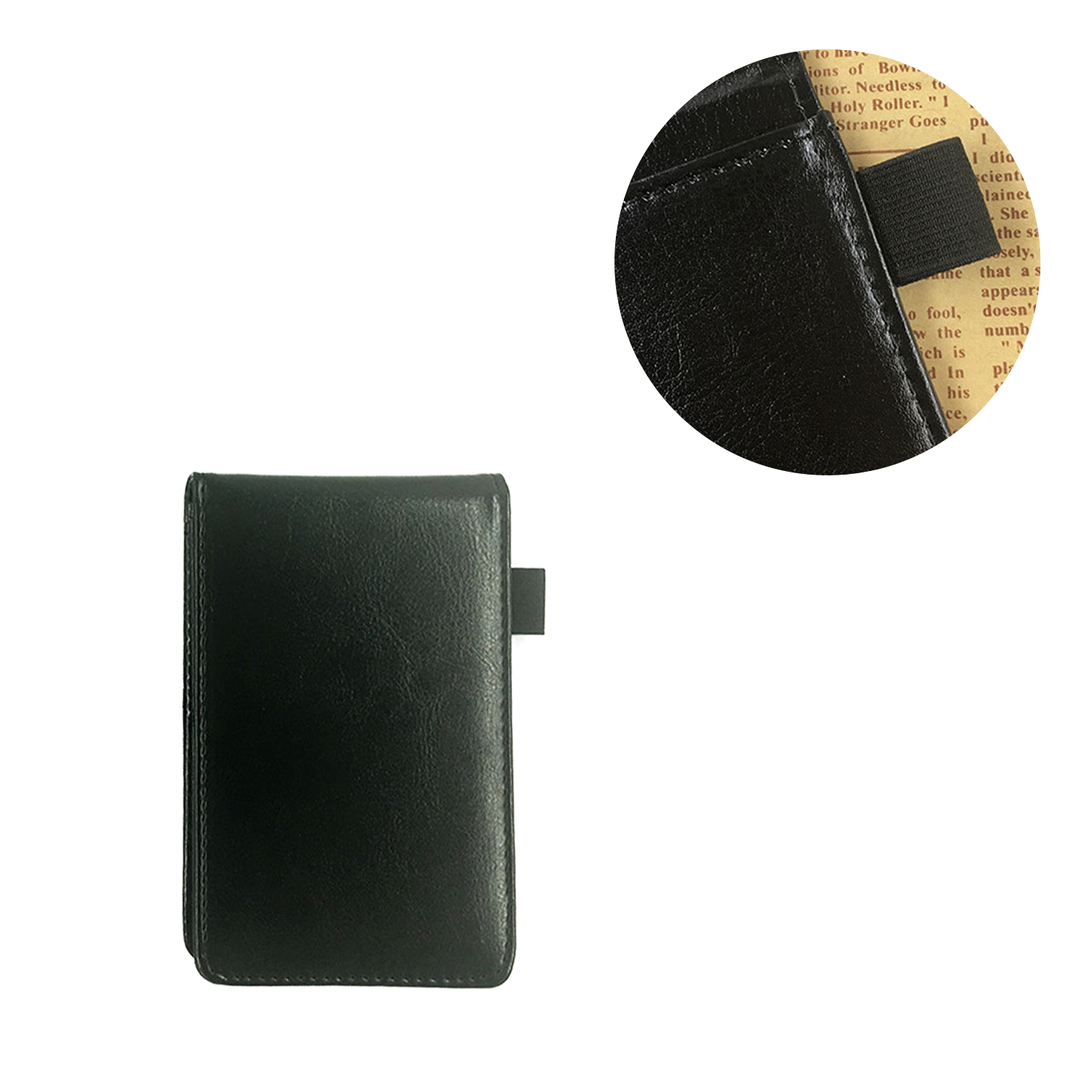 Mini Pocket Notepad Memo Book Lined Sheets With Metal Pen 3