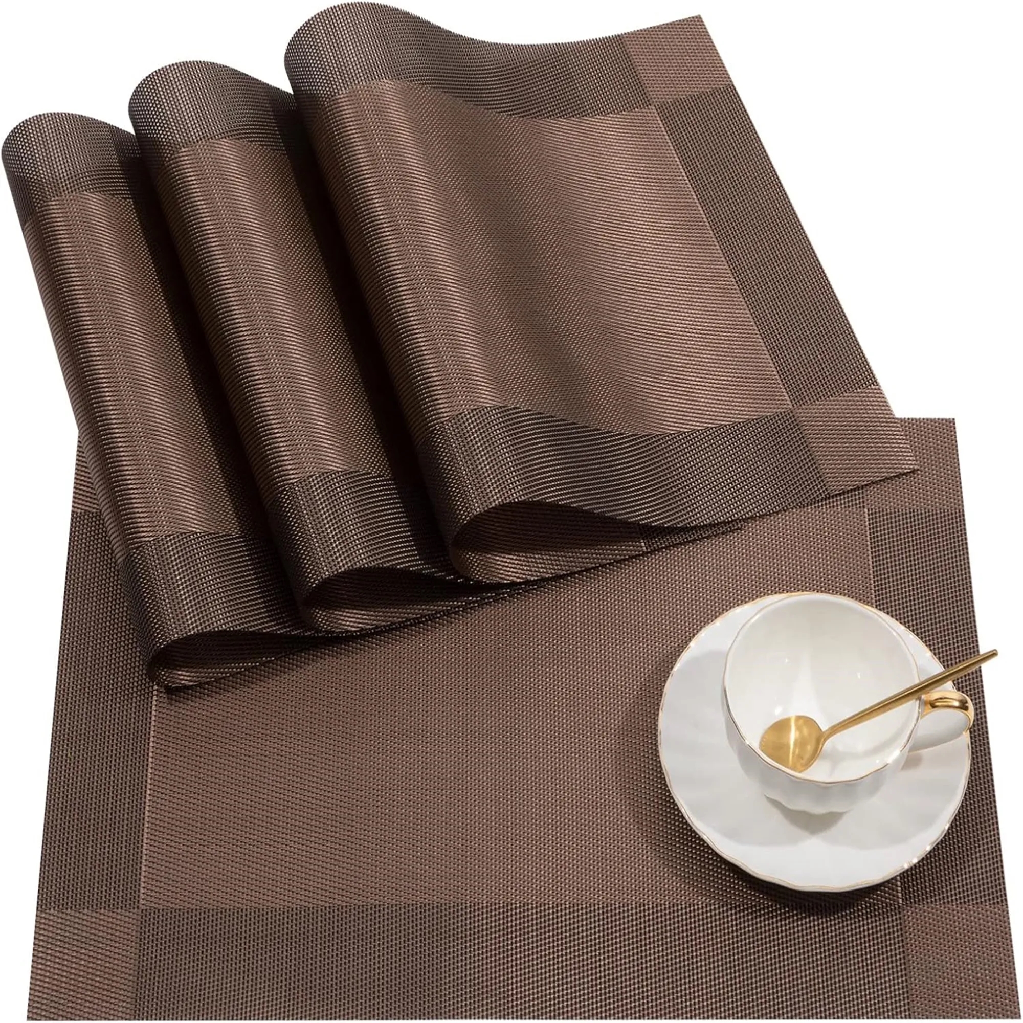 Washable PVC Heat Resistant Dining Table Mat 3
