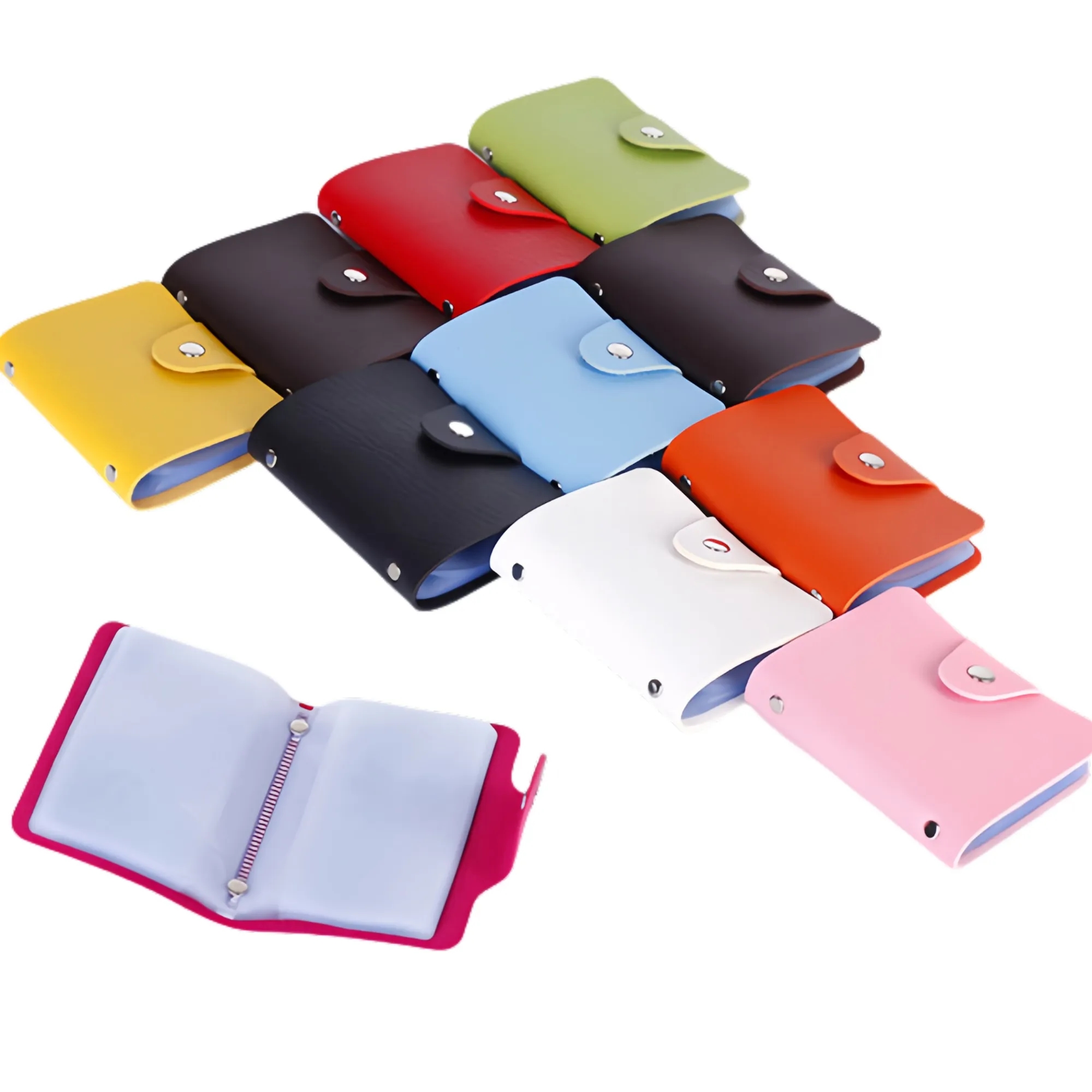 MOQ100 10-slot Creative Card Holder Case 2