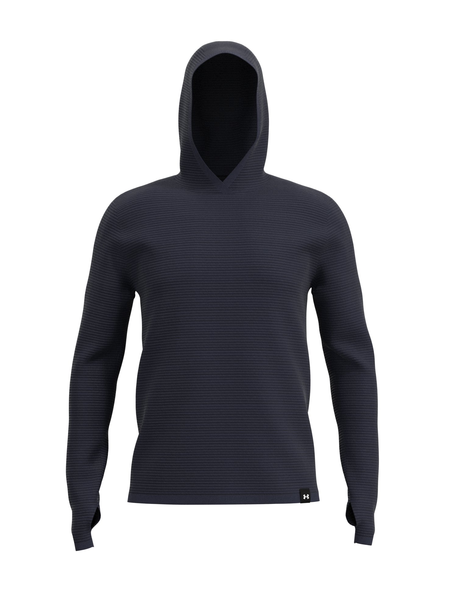 UA IntelliKnit Wind Men's Hoodie, custom hoodie or sweatshirt with logo imprint 2