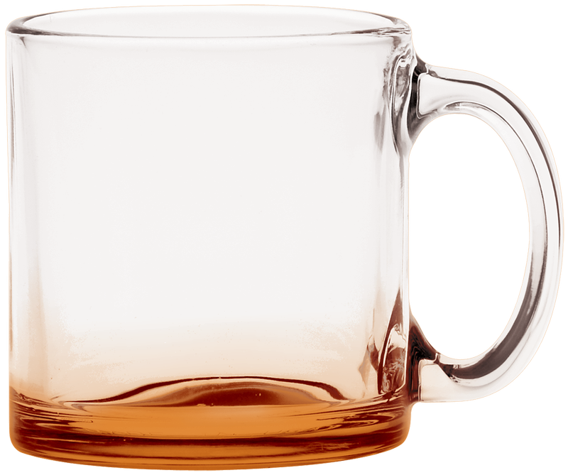 13 oz. Clear Glass Coffee Mug 44