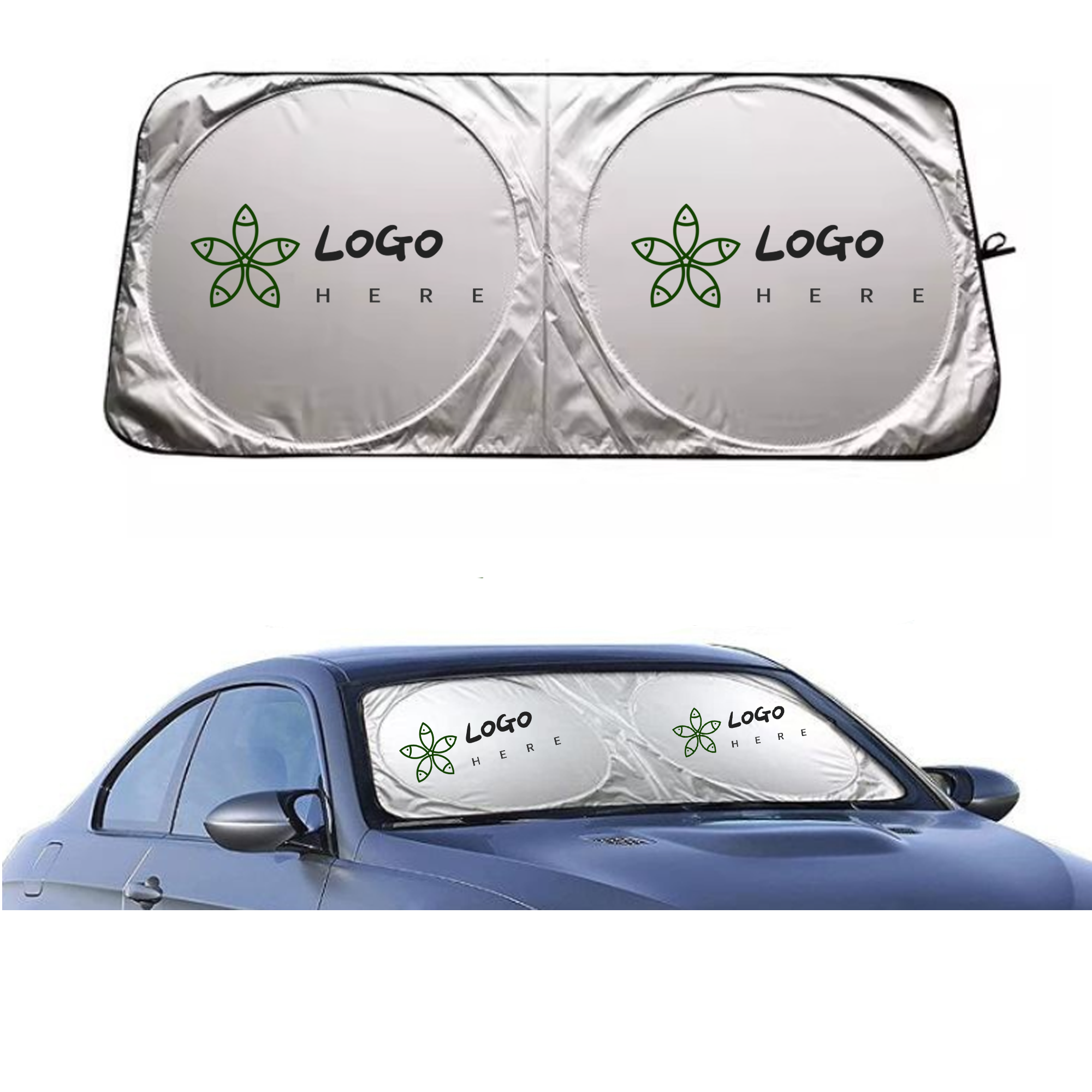 Foldable Car Windshield Sunshade 2