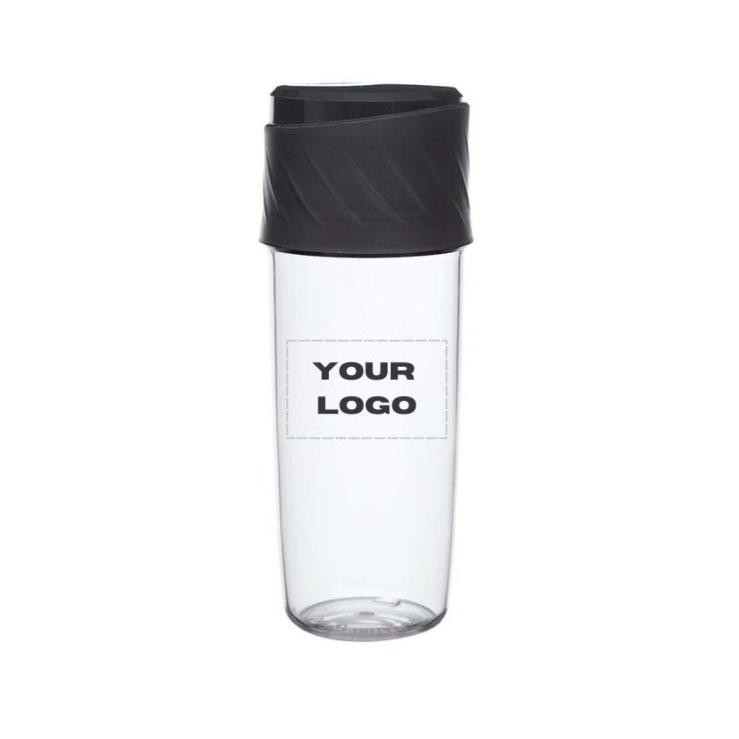 Sip and Snack Sports Plastic Water Bottle, 16 oz. 6
