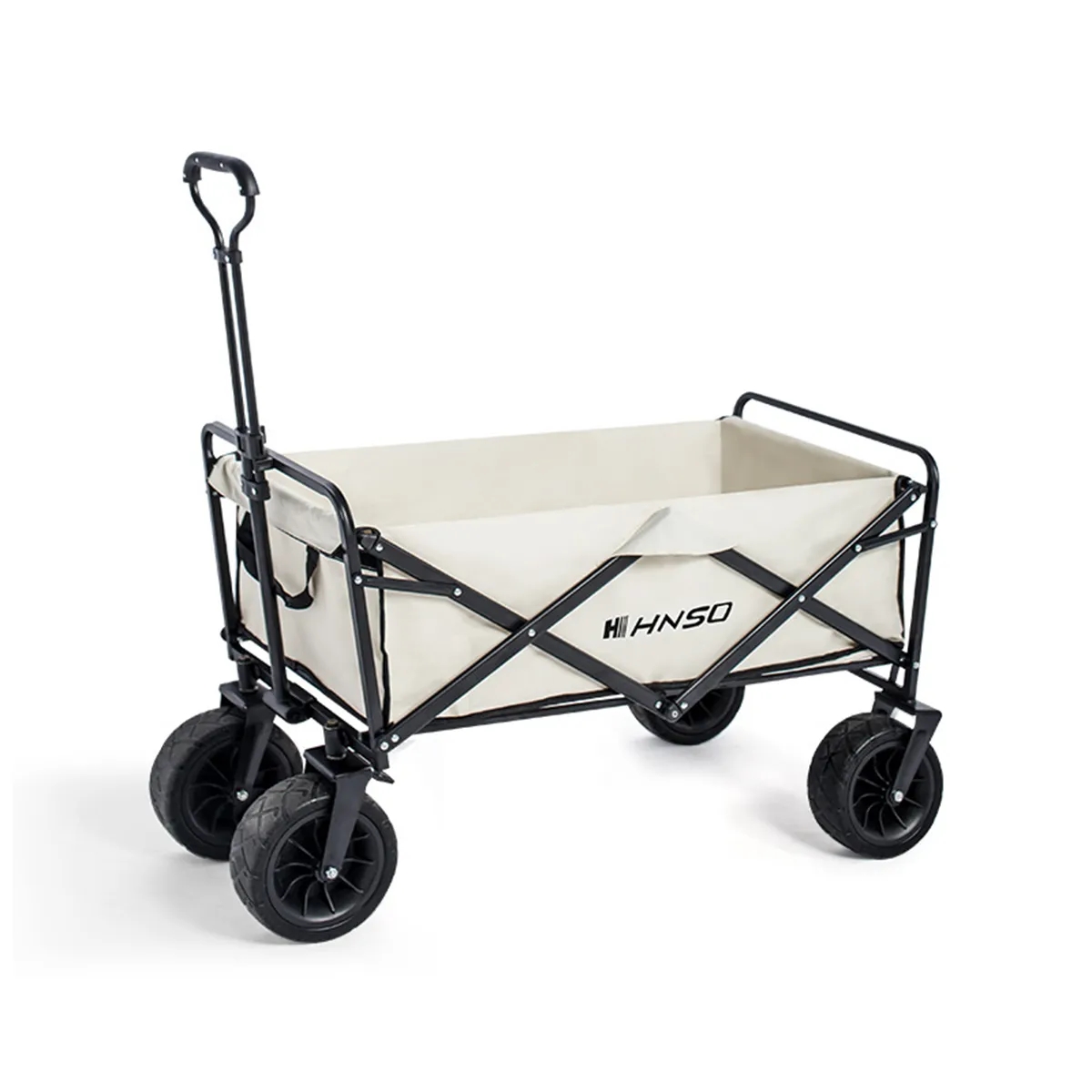 Collapsible Outdoor Folding Utility Cart Wagon with Wheels 3