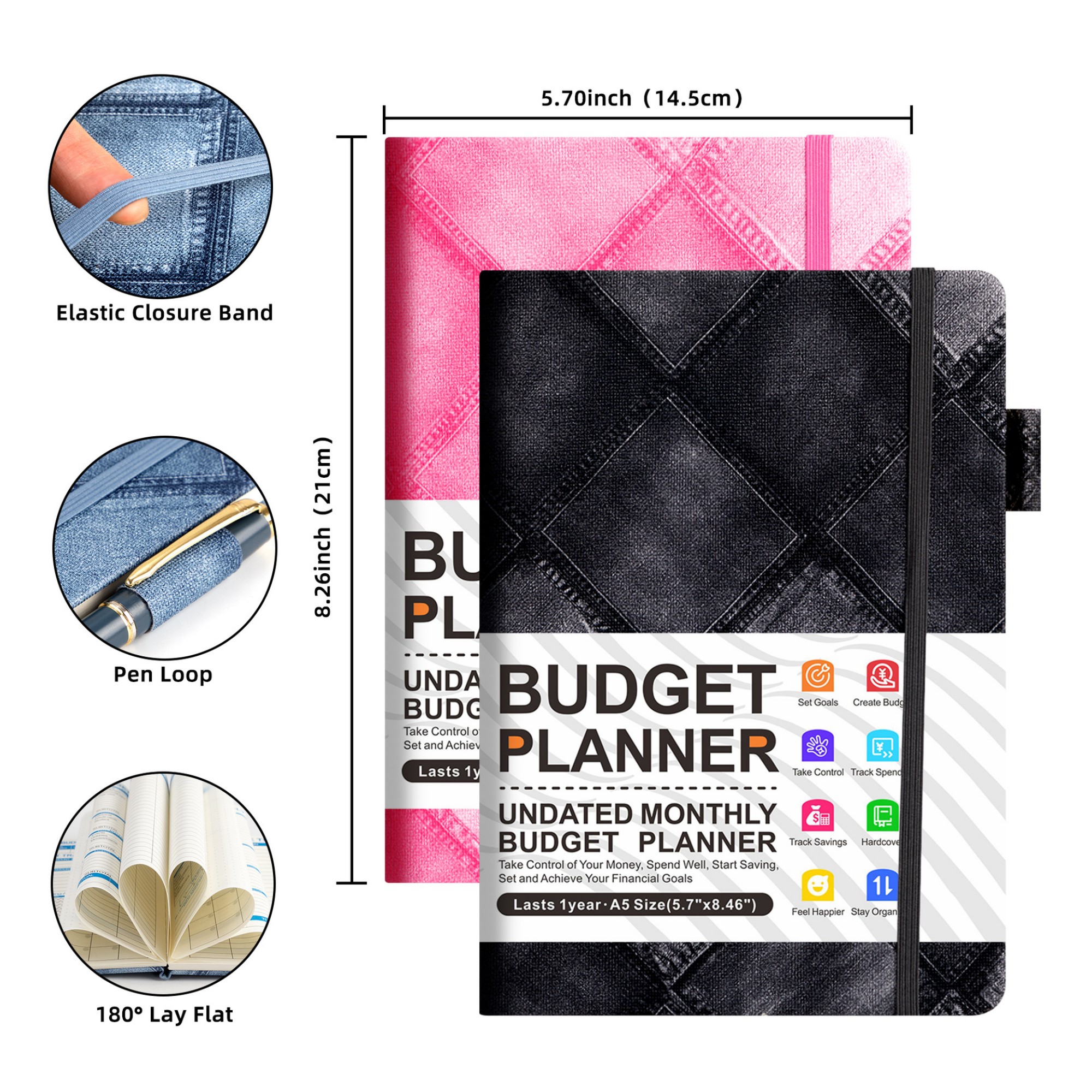 A5 Non-dated Daily Planner 4