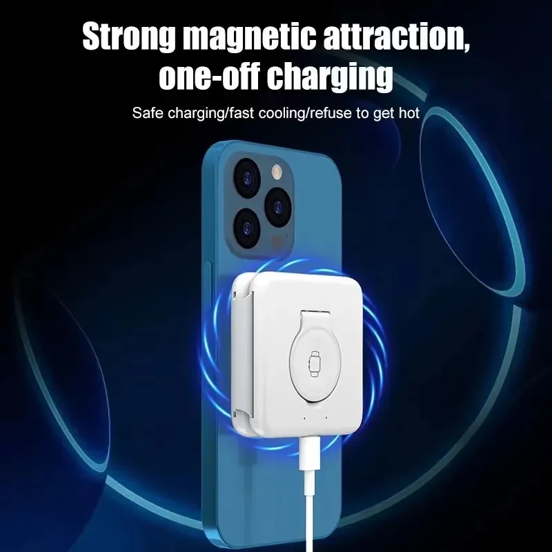Magnetic Foldable 3 in 1 Wireless Charging Station 5
