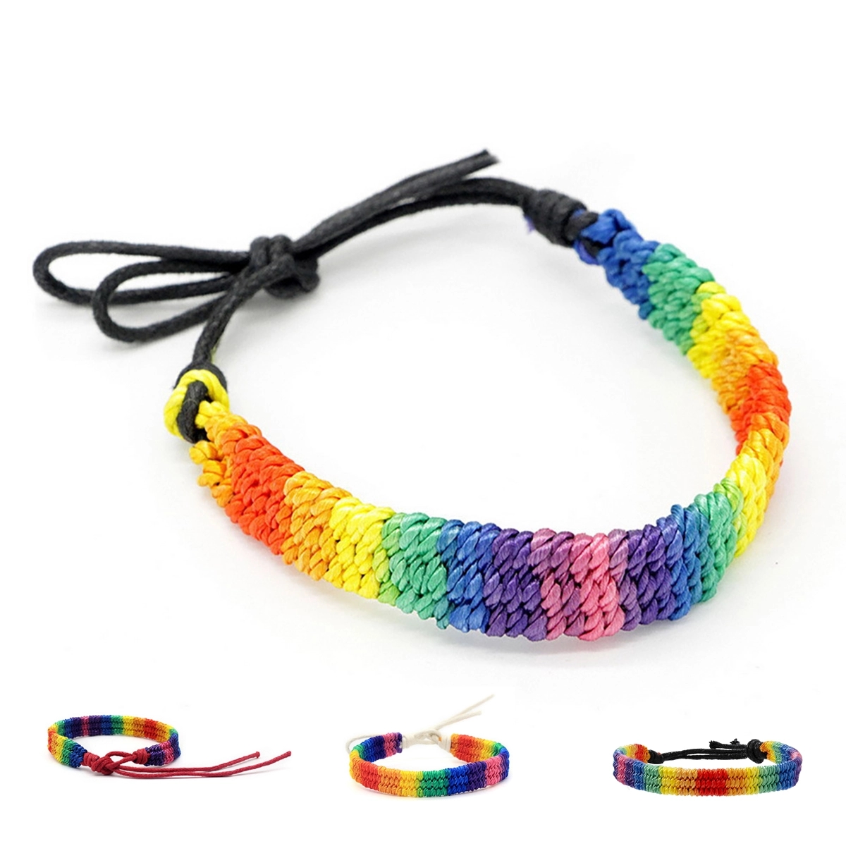 Rainbow Bracelet-Gay & Lesbian Lgbt Pride Bracelets 2