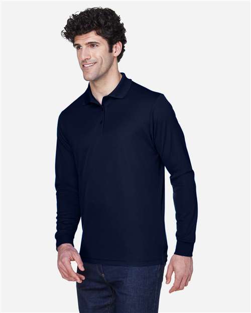 Men's Pinnacle Performance Long Sleeve Piqué Polo - 88192 45