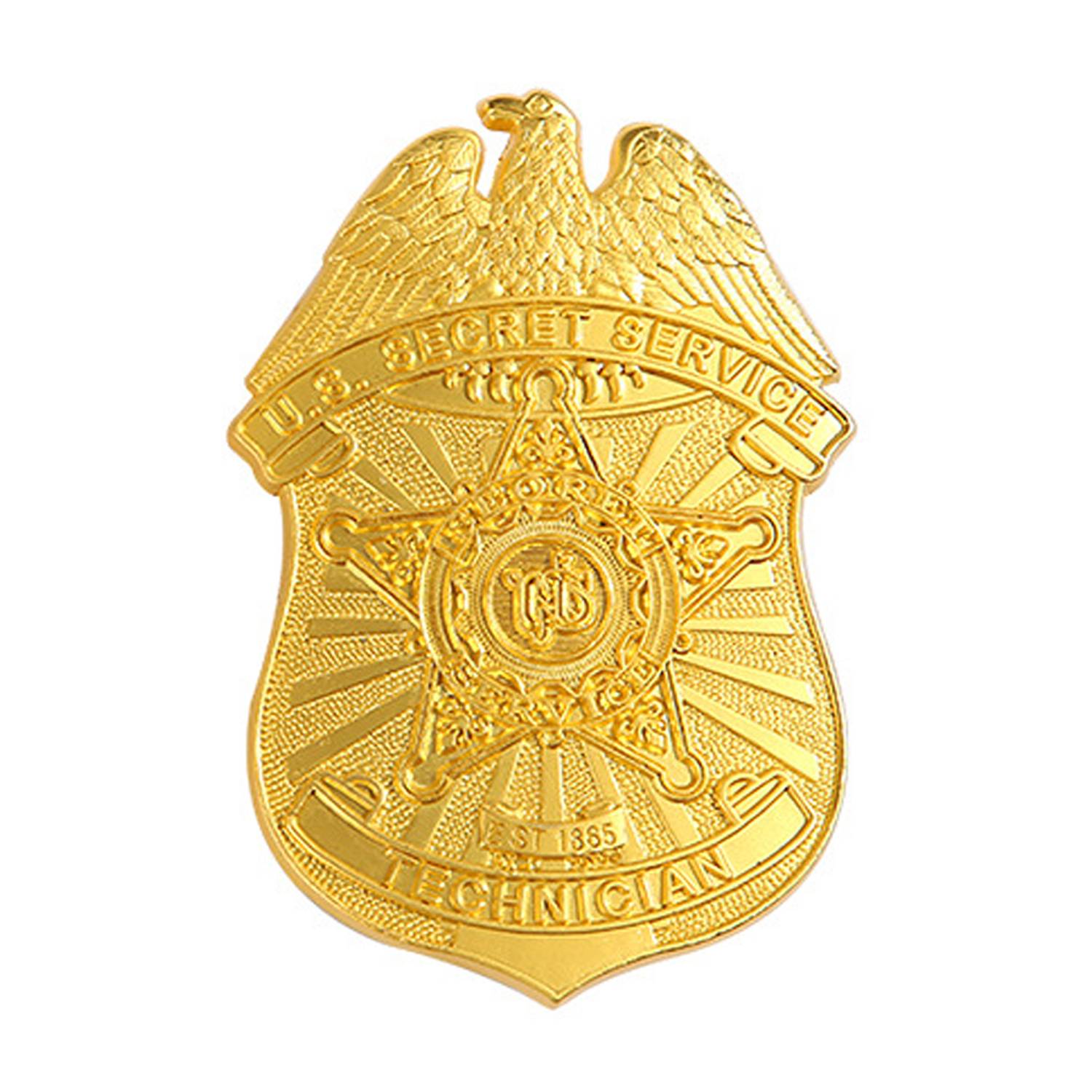 Custom Zinc Alloy Shield Badge 2