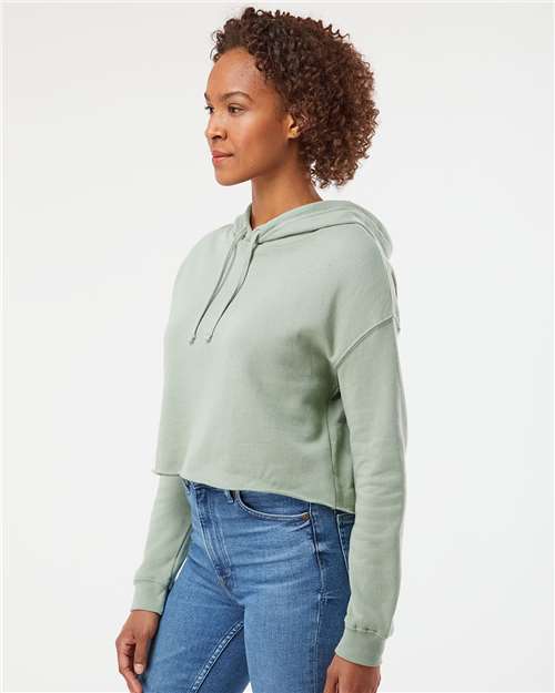 Women's Lightweight Crop Hooded Sweatshirt - AFX64CRP 39