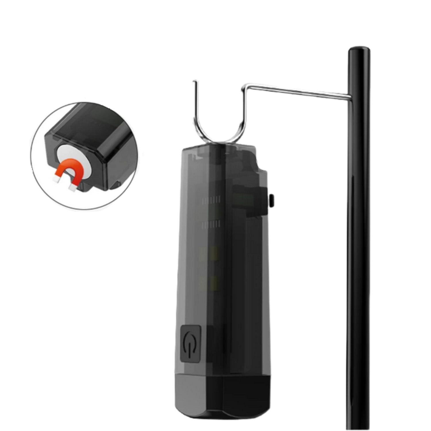 Type-C Portable Magnetic Emergency Light Keychain 4
