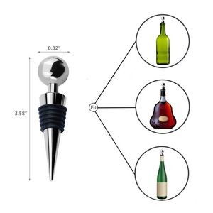 Stylish Square Top Wine Bottle Stopper 3