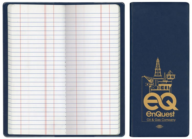 Oil & Pipe Long Tally Book-Standard Vinyl 19