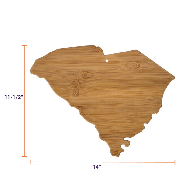 U.S. State Shaped Bamboo Cutting and Serving Boards 306