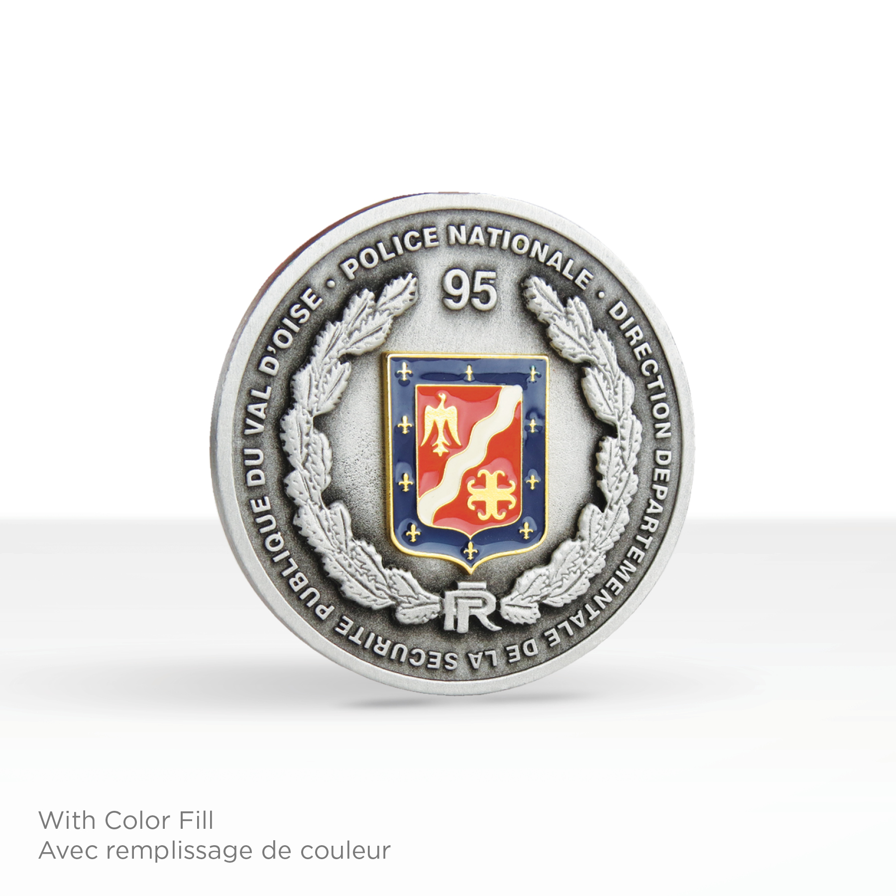 Custom Solid Pewter Coin (Up to 2.5 in) 3