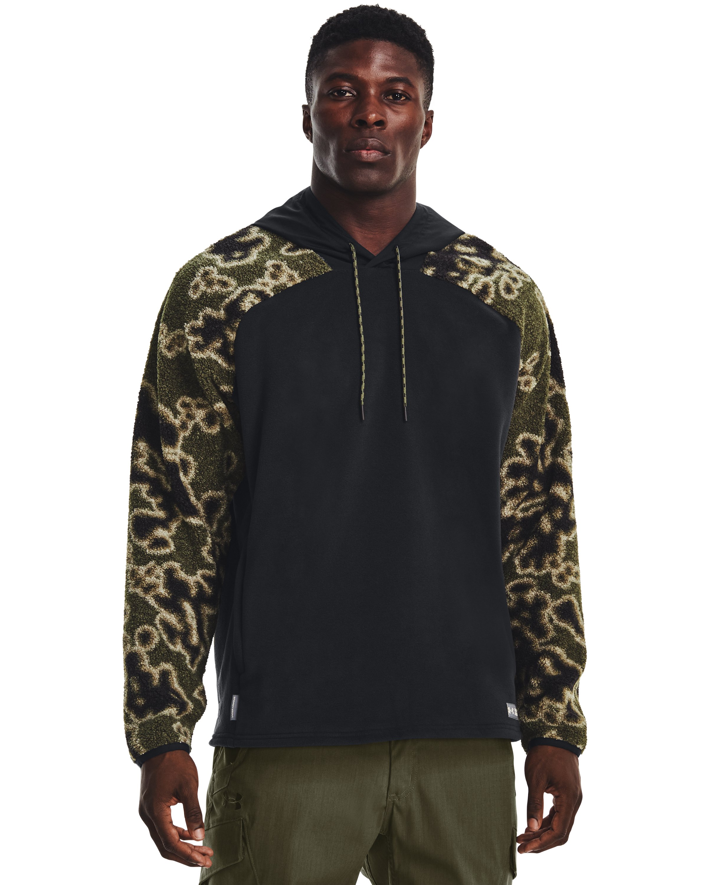 Men's UA Polartec Maxx Camo Hoodie, custom hoodie or sweatshirt with logo imprint 4
