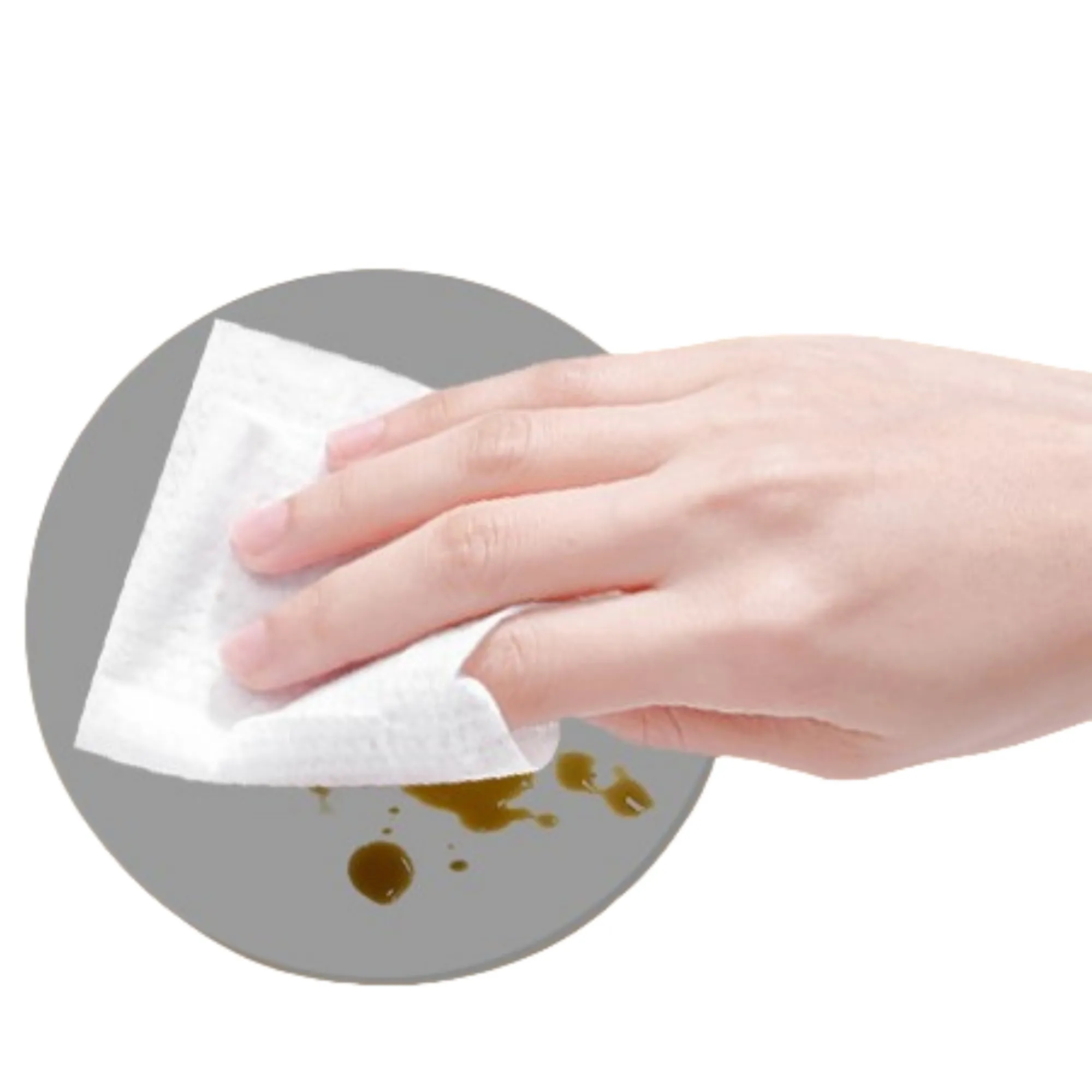 Round Food-Grade Silicone Coaster 1