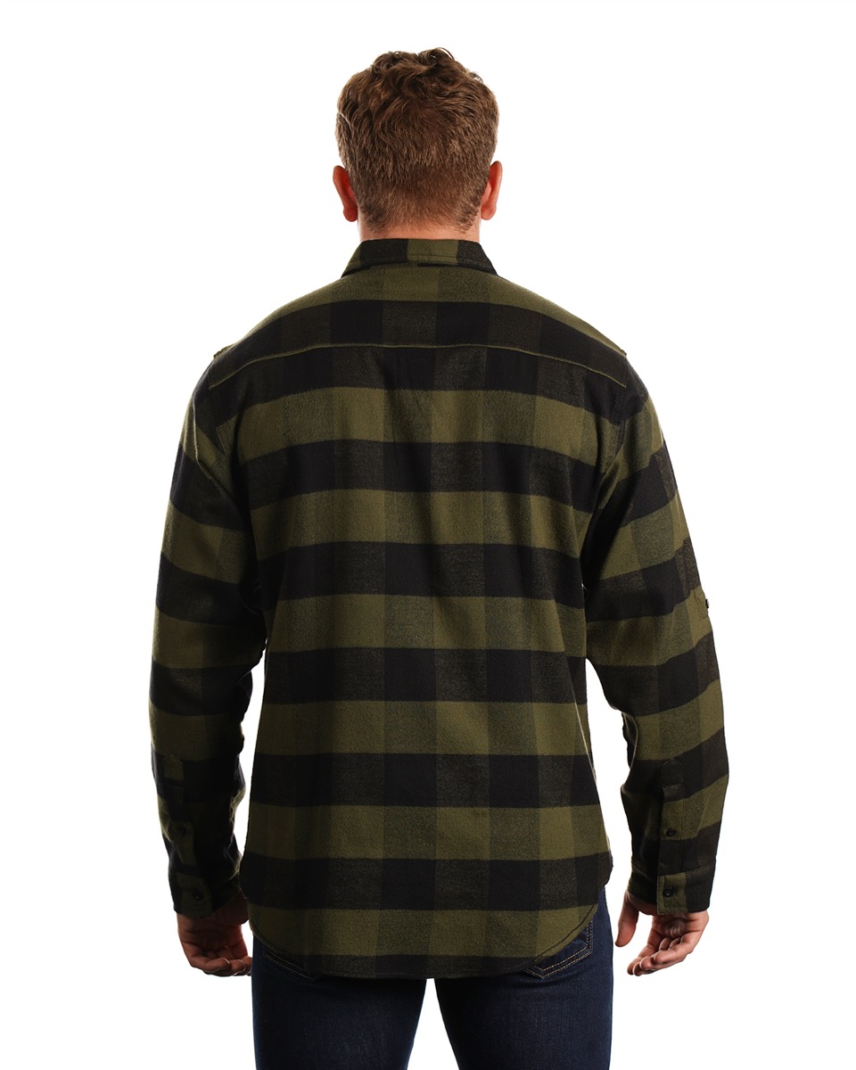 Burnside Men's Plaid Flannel Shirt 2