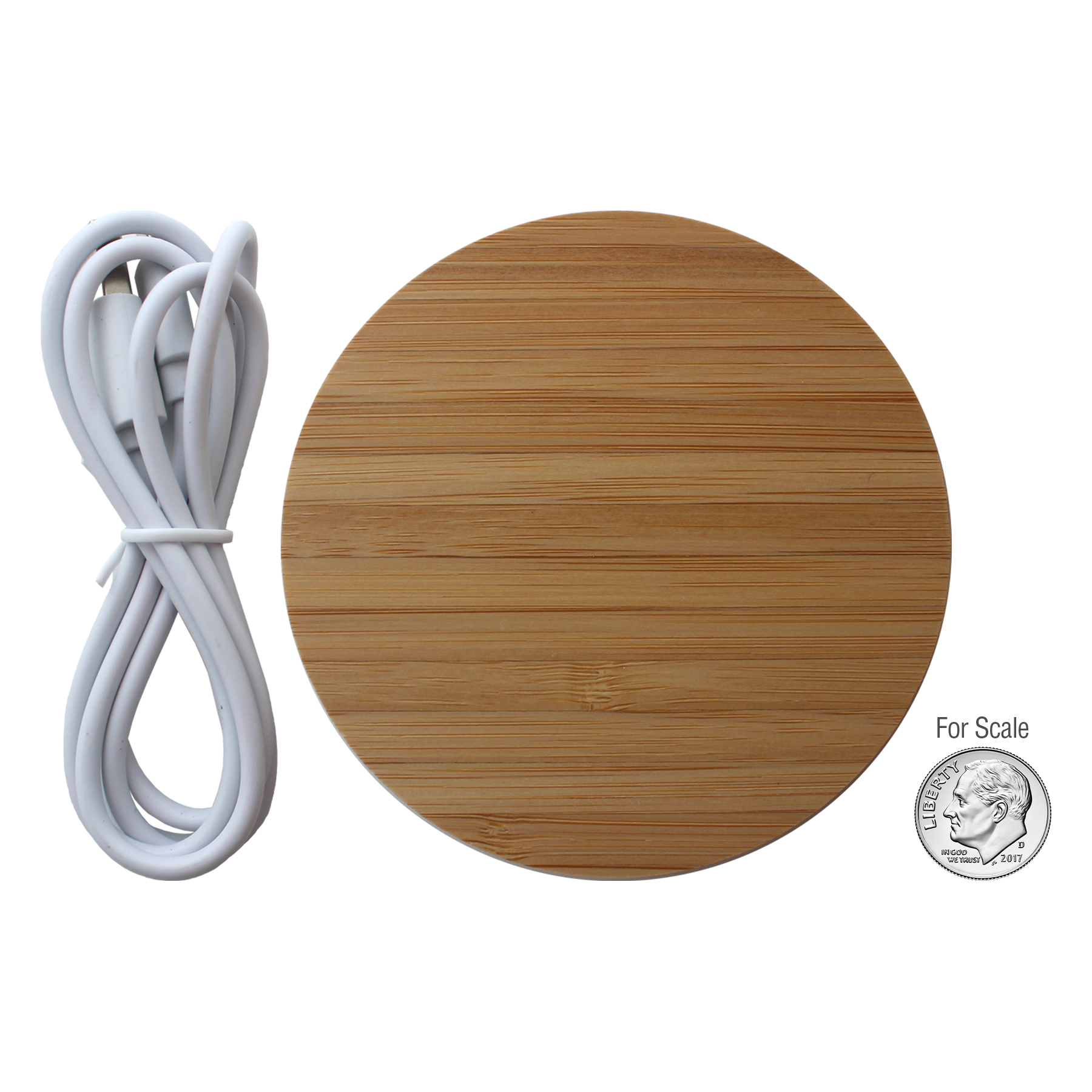 iDisc Bamboo 15W Wireless Charger 30