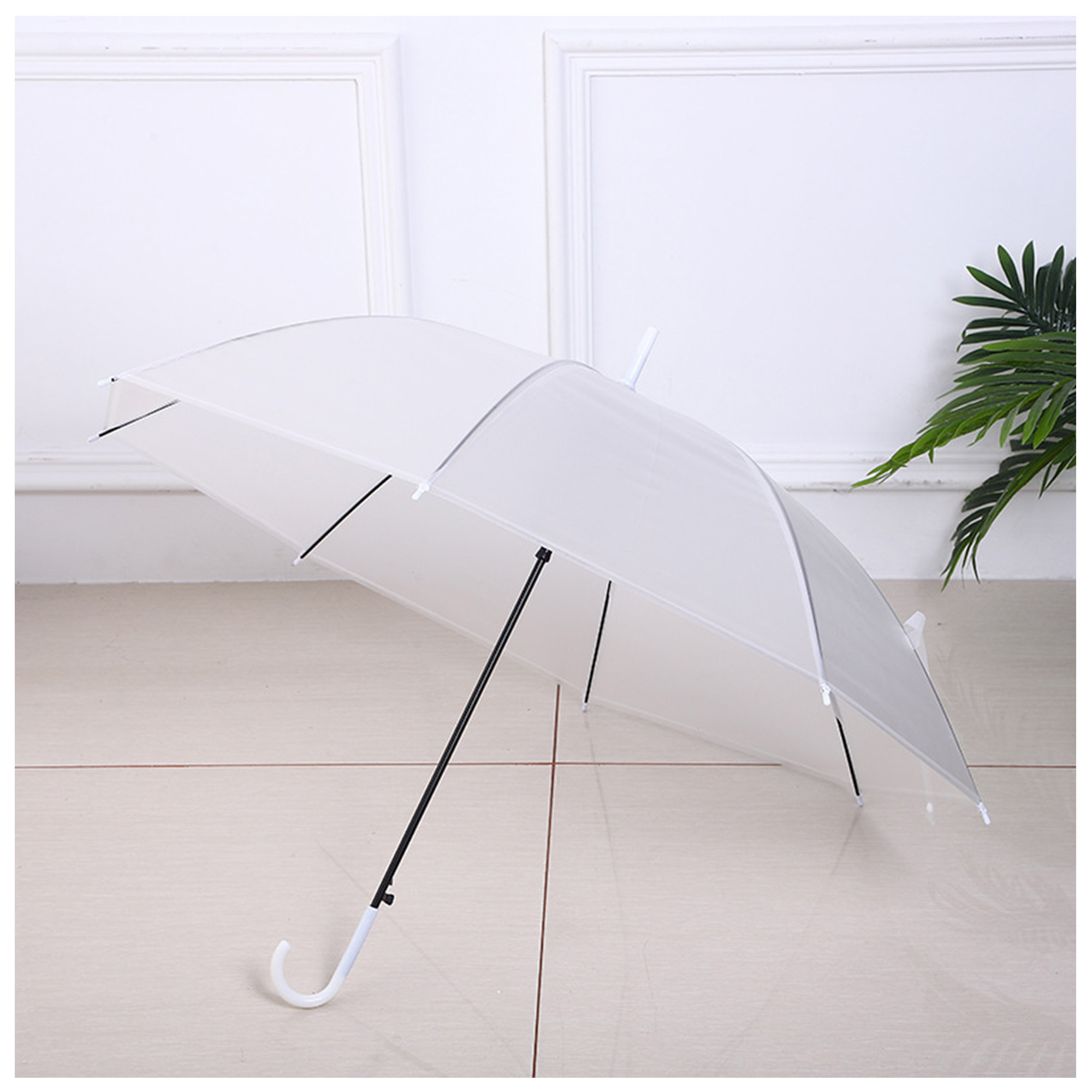 Classic Windproof Transparent Umbrella 4