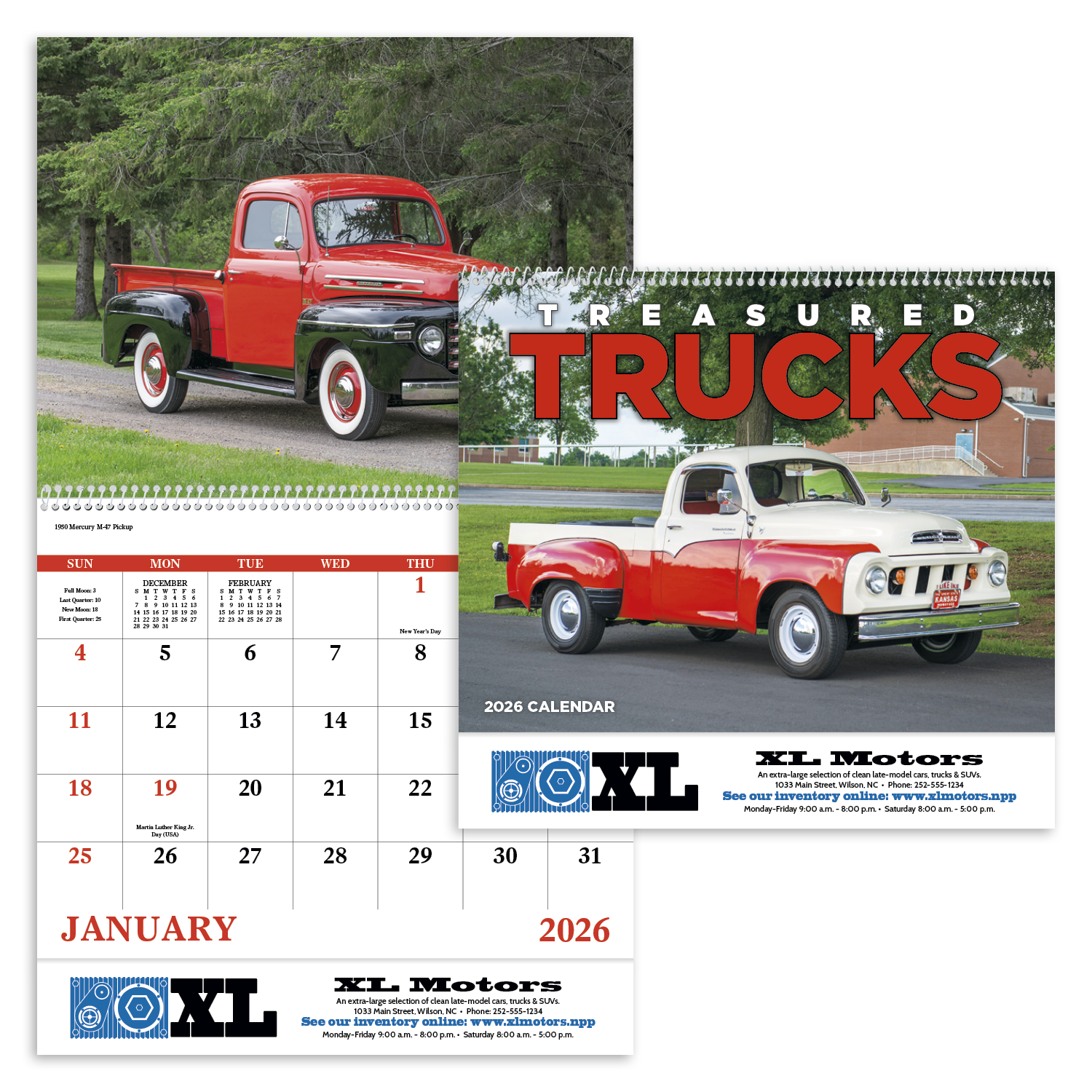 Good Value™ Treasured Trucks - Spiral Calendar 21
