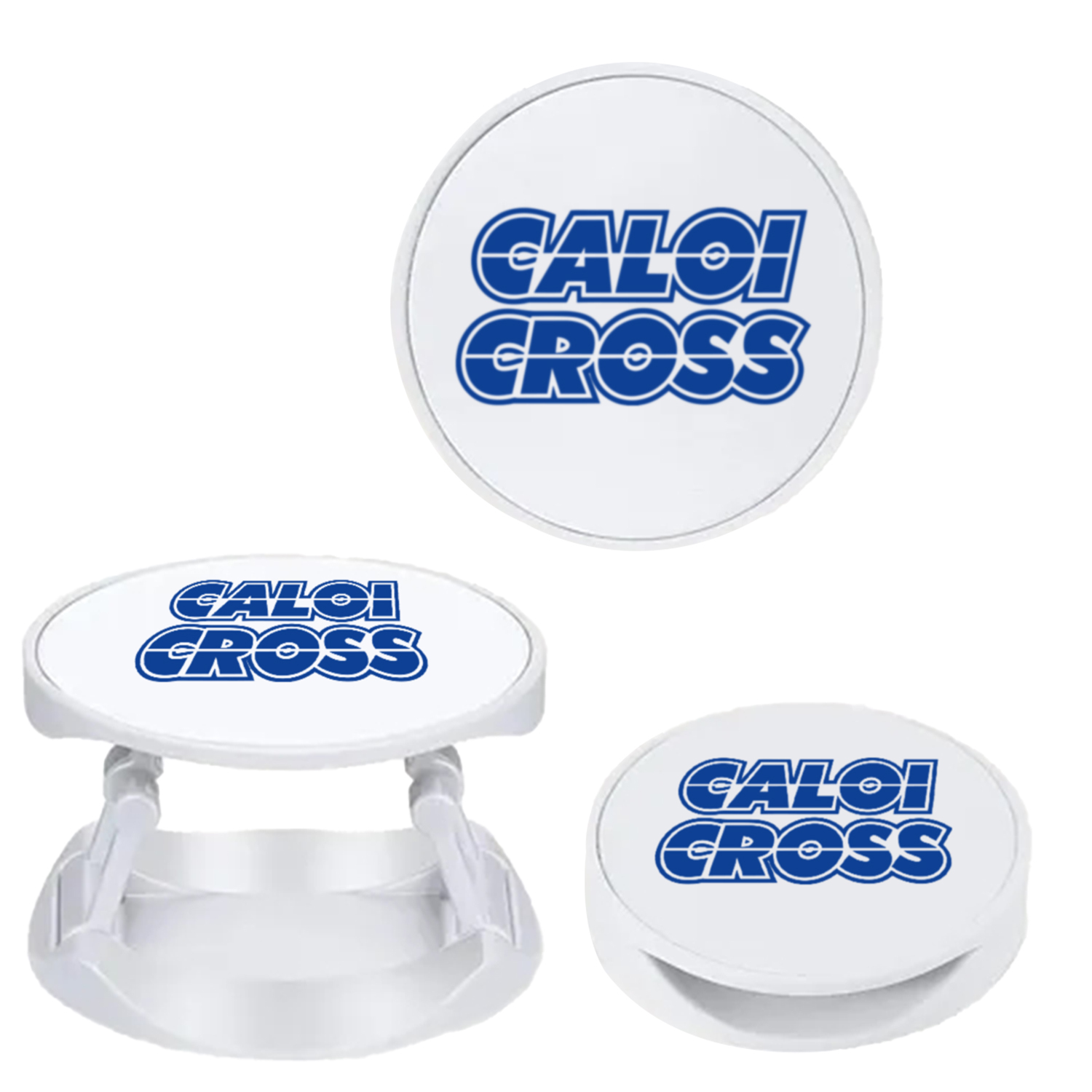 Collapsible Adhesive Cell Phone Stand and Grip Holder 1