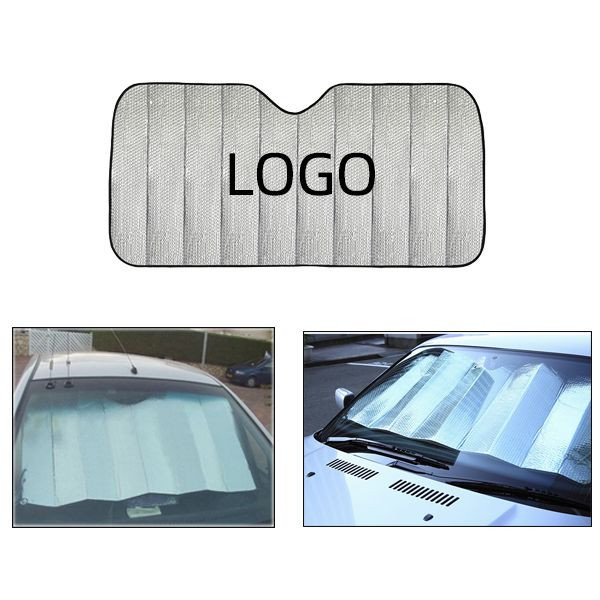 Aluminum Foil Accordion Sunshade 2