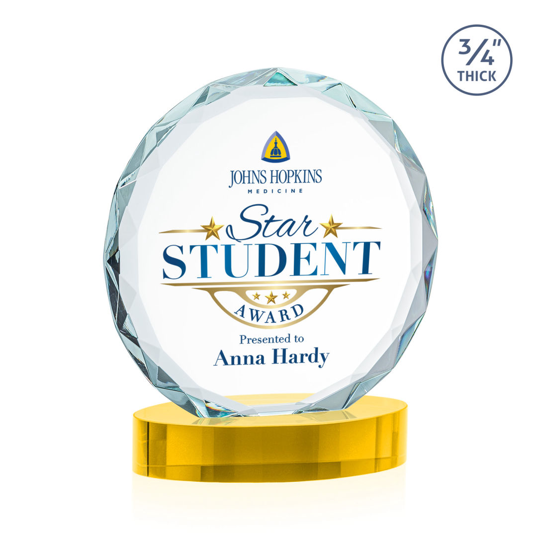 Centura VividPrint™ Award on Alberton Base - Gold 17