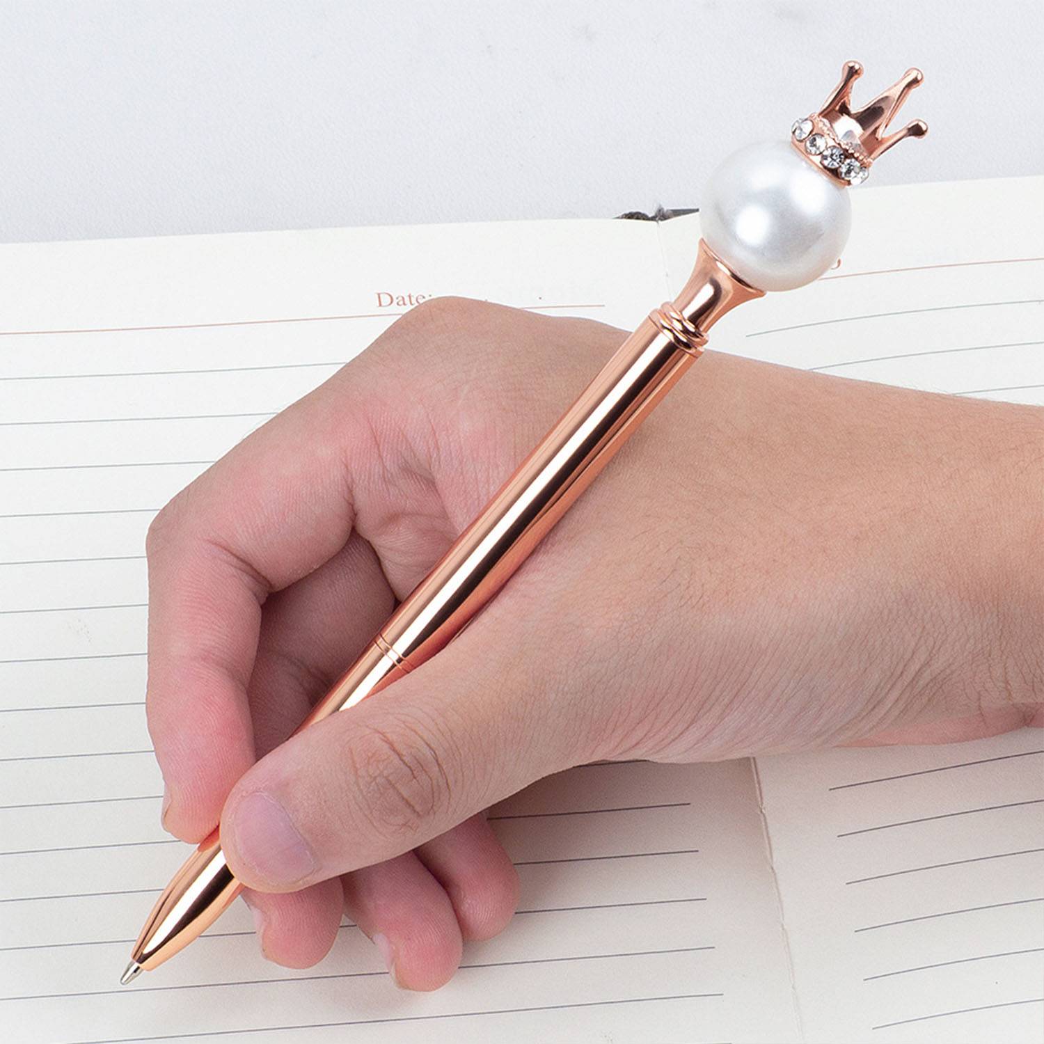 Diamond Crown Shape Metal Ballpoint Pen 3