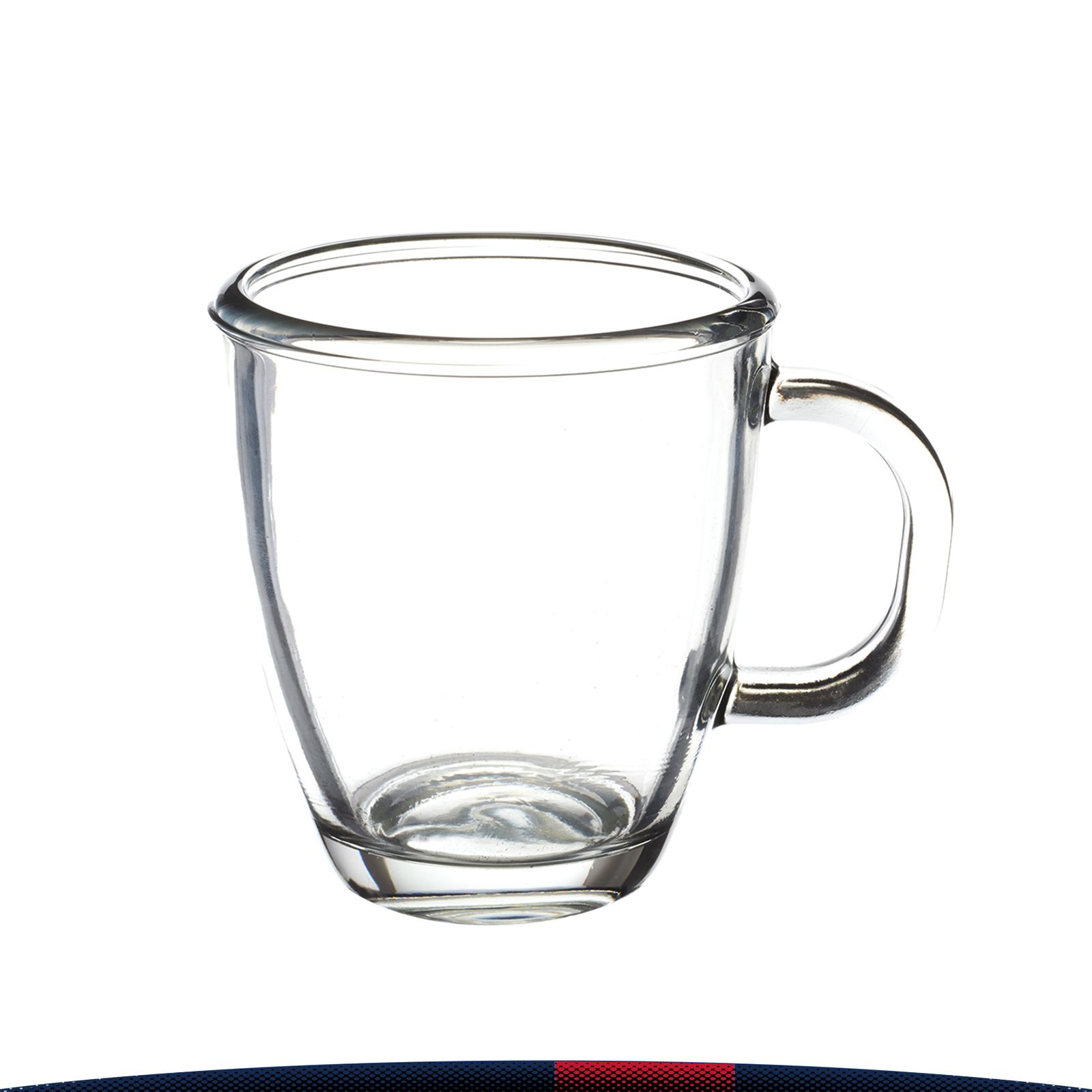 11 oz. Fawley Glass Coffee Mugs 6