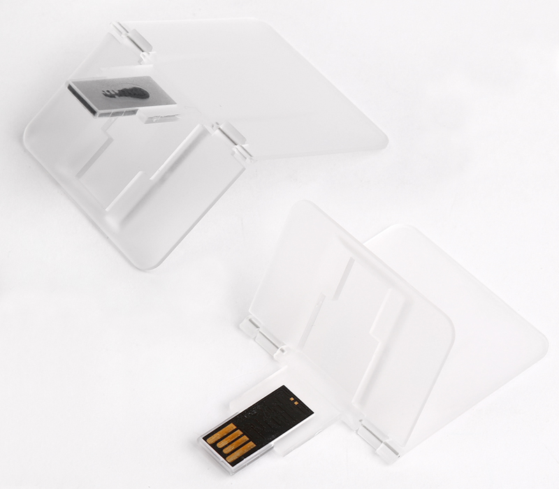 Transparent Credit Card USB Flash Drive, 8GB 5