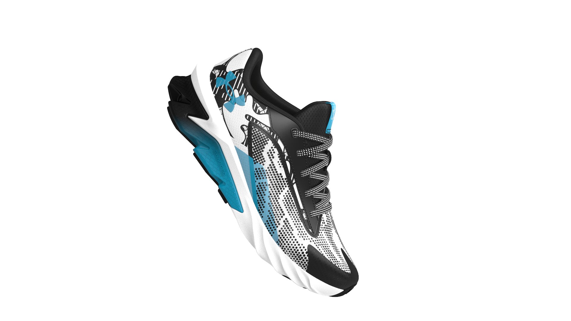 Boys' Grade School UA Charged Scramjet 4 Colorshift Running Shoes  2