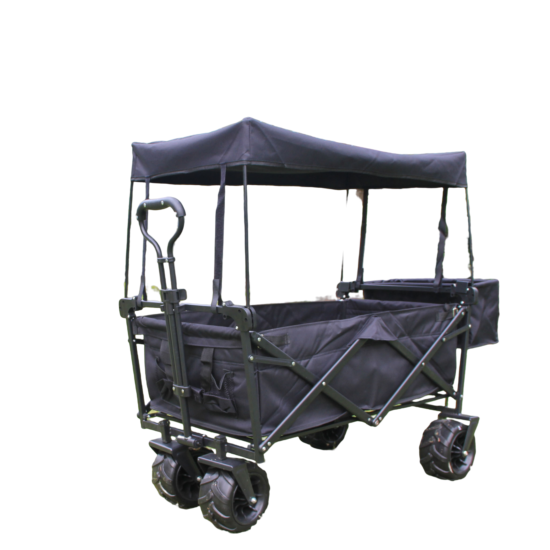 Foldable Wagon With Canopy 5