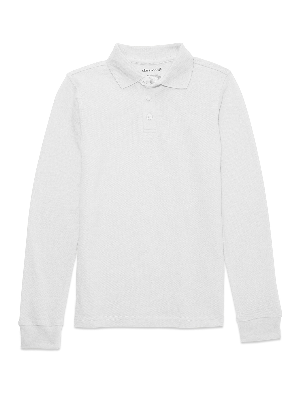 Classroom Uniforms - Unisex Long Sleeve Pique Polo 8