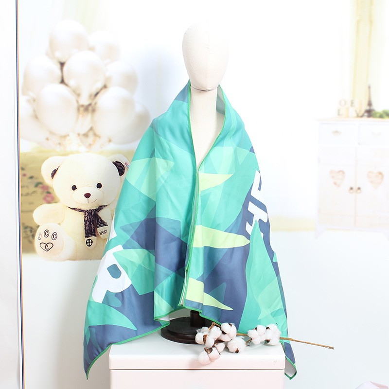 Double-sided fleece beach towel 2