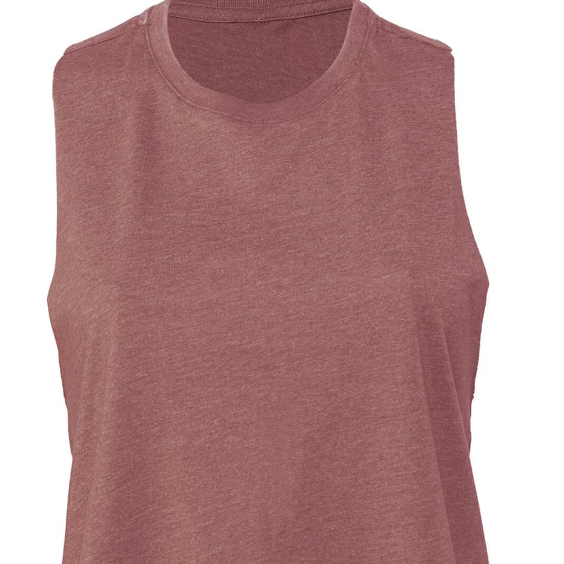 Bella + Canvas Ladies' Racerback Cropped Tank 20